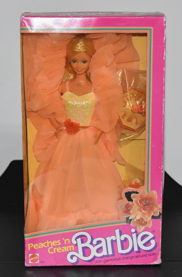 mattel barbie peaches and cream