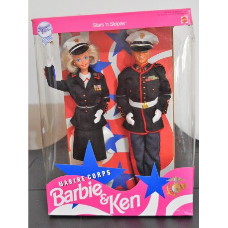 marine corps barbie and ken